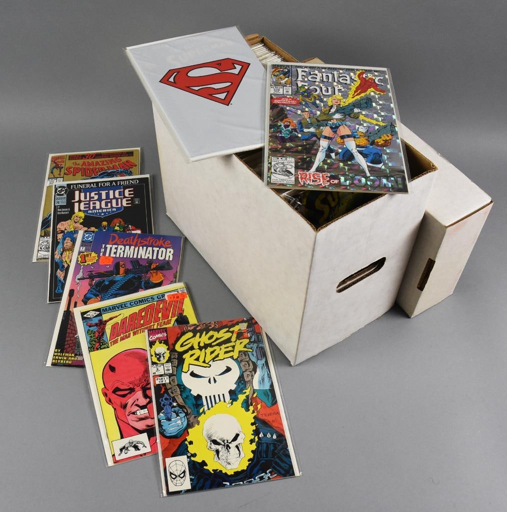 (97) 1990s Marvel and DC Comic Books - Sleeved (1 of 4)