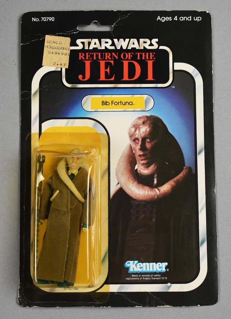 1983 Kenner Star Wars Bib Fortuna ROTJ 65B Back MOC-NOS (1 of 6)