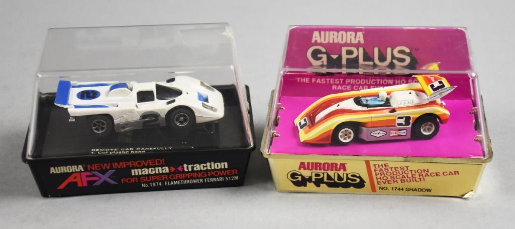 1974, 76 Aurora AFX & G-Plus Ferrar Slot Cars (1 of 4)