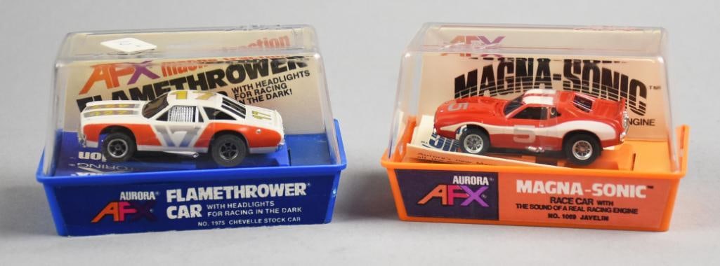 Tyco Porsche Carrera And Camaro Z28 Slot Cars