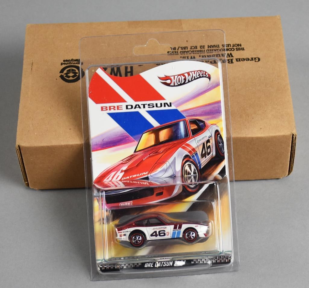2014 Hot Wheels BRE Datsun 240Z Lt Ed 2215/4500-MOC-NOS: Lot is a 2014 Hot Wheels BRE Datsun 240Z Limited Edition MOC-NOS. Number 2215/4500. Single owner collection from the largest toy collector on the West Coast.