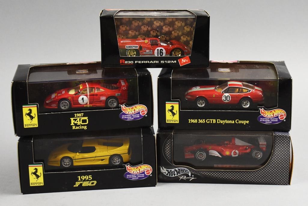 (5) 1990s-00s Hot Wheels/Brumm Sports/Racecars-MIB-NOS (1 of 3)