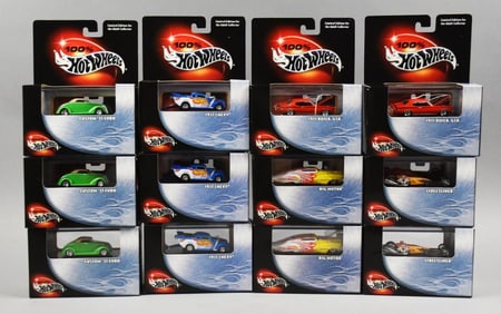 2000s 100% Hot Wheels Factory Case MOC-NOS