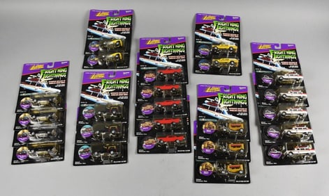 1997 Johnny Lightning Frightning Lightning Factory Case-NOS