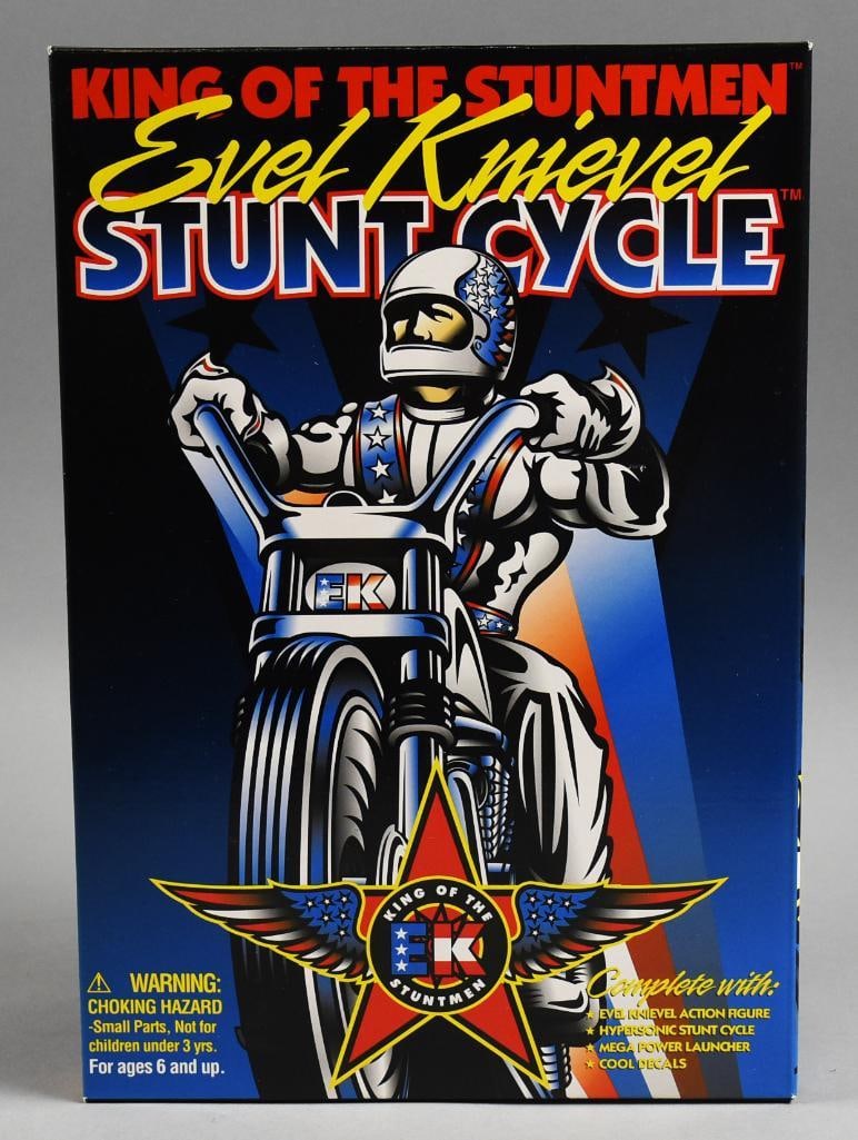 1998 Playing Mantis Evel Knievel Stunt Cycle  MIB-NOS (1 of 3)
