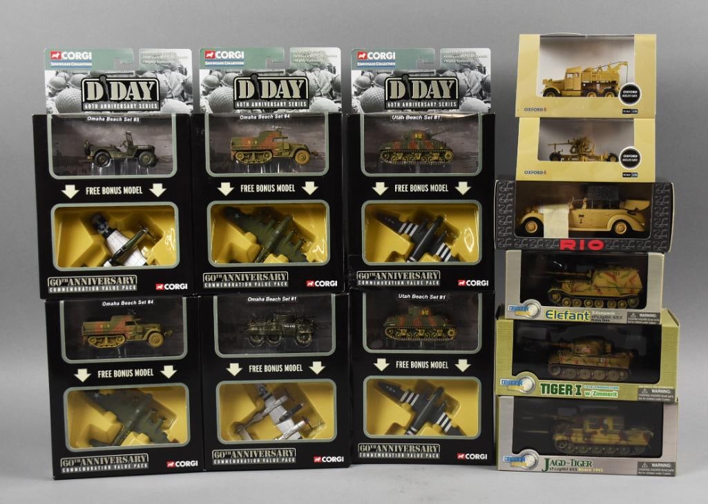 (12) 2003-04 Corgi PLUS-Military Vehicles & Aircraft-MIP-NOS (1 of 2)