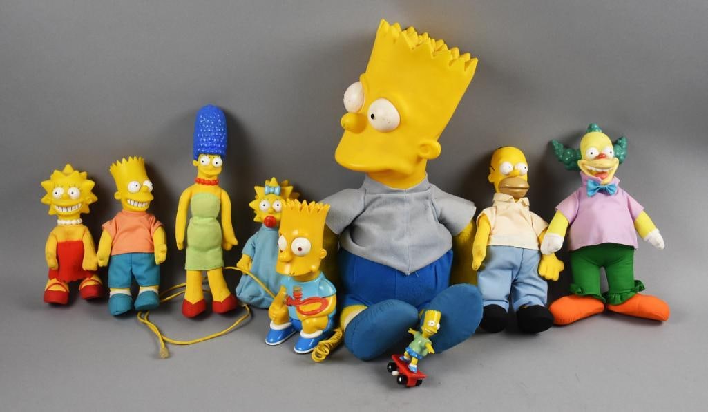 (9) 1990s Simpsons Telephone and Assorted Toys (1 of 6)