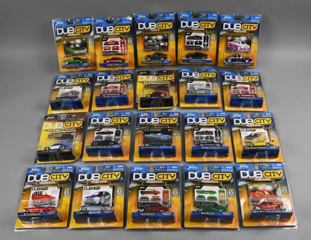Group Of 8 Jada Toys Dub City Die Cast Vehicles