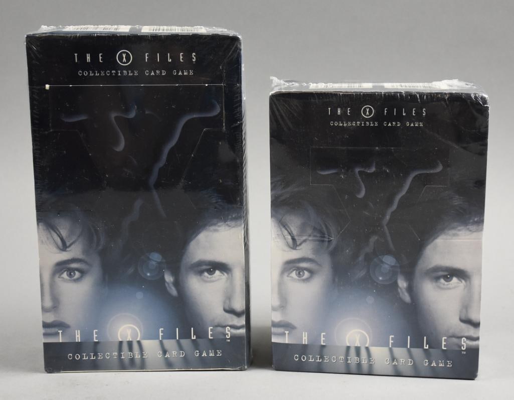 1996 NXT Games The X-Files Card Games-Factory Sealed-NOS: Lot is a 1996 NXT Games The X-Files Card Games-Factory Sealed-NOS. Single owner collection from the largest toy collector on the West Coast.