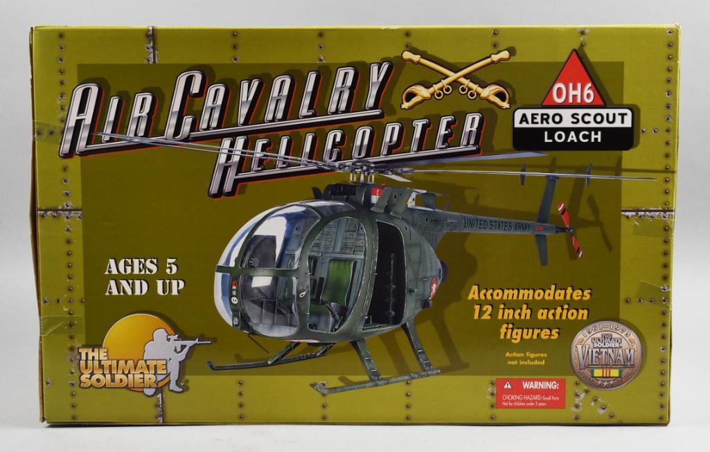 2000 Ultimate Soldier Air Cavalry Helicopter WWII 1:6-MIB-NOS (1 of 3)