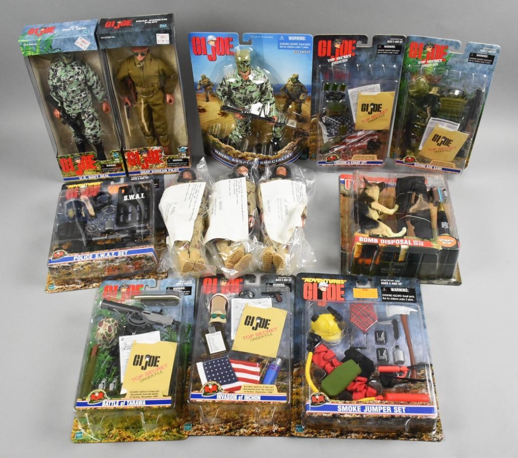 (13) 1990s-00s  GI Joe Figures & Accessories-MIP-NOS (1 of 6)