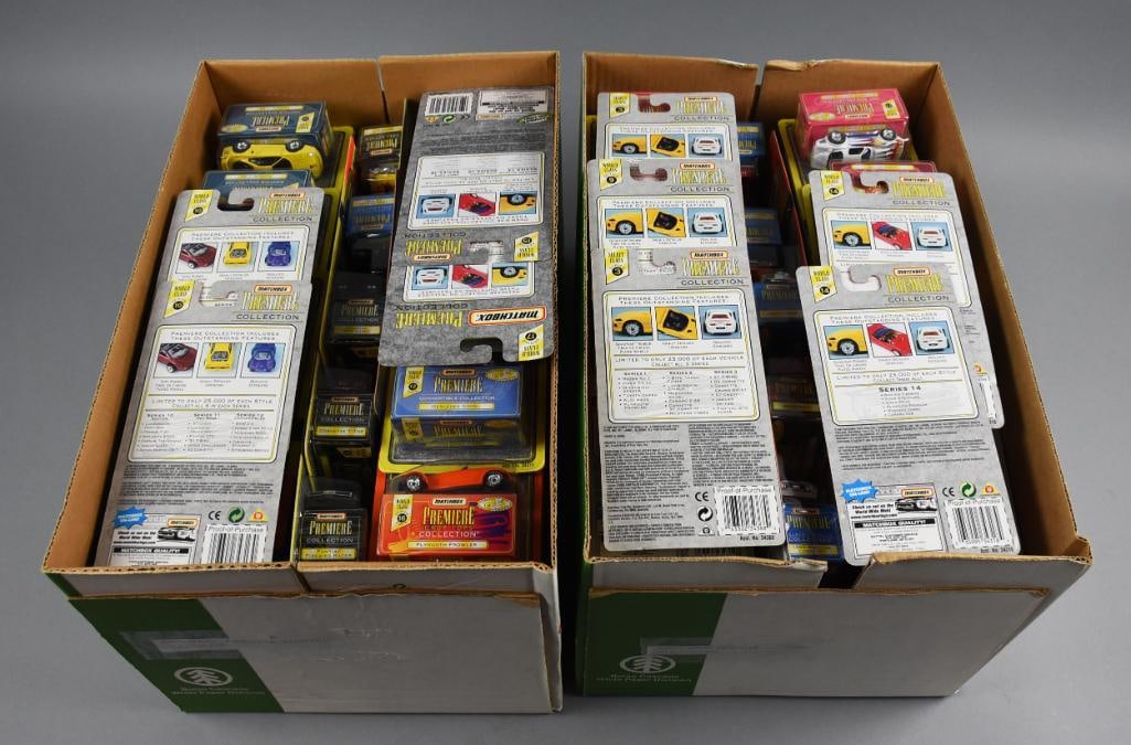 (120) 1990s Matchbox Premier Die-Cast-MOC-NOS (1 of 3)