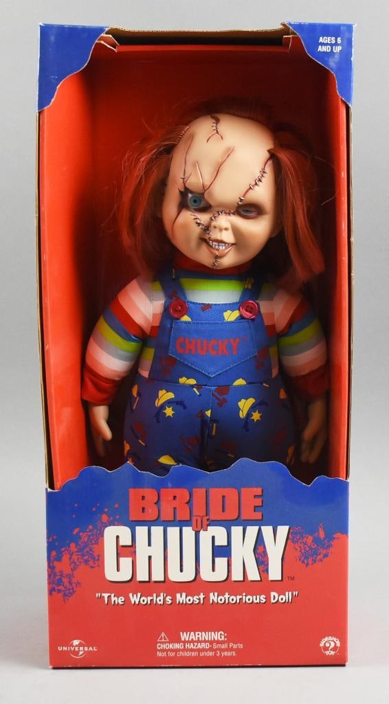 1999 Sideshow Bride of Chucky Chucky Doll-MIB-NOS (1 of 3)