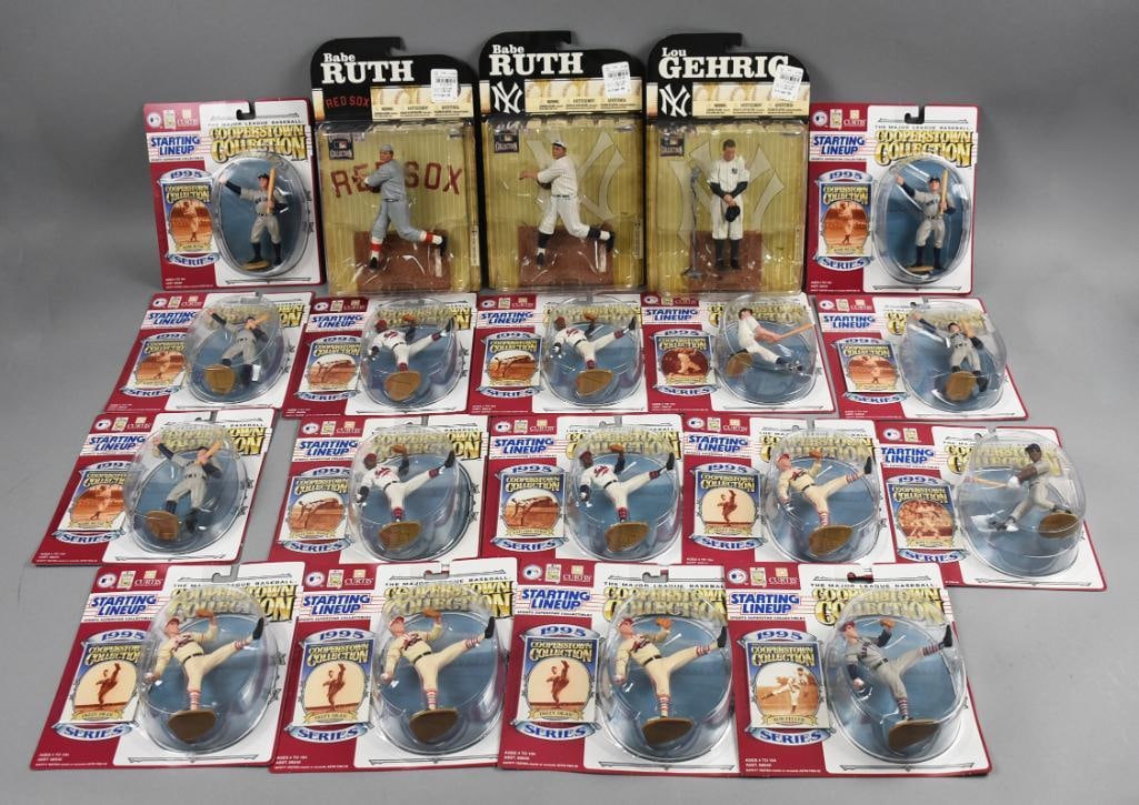 (19) 1995 Starting Lineup Cooperstown Collection-MOC-NOS (1 of 6)