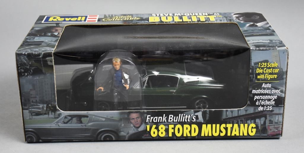 2001 Revell Frank Bullitt's '68 Ford Mustang-MIB-NOS (1 of 3)