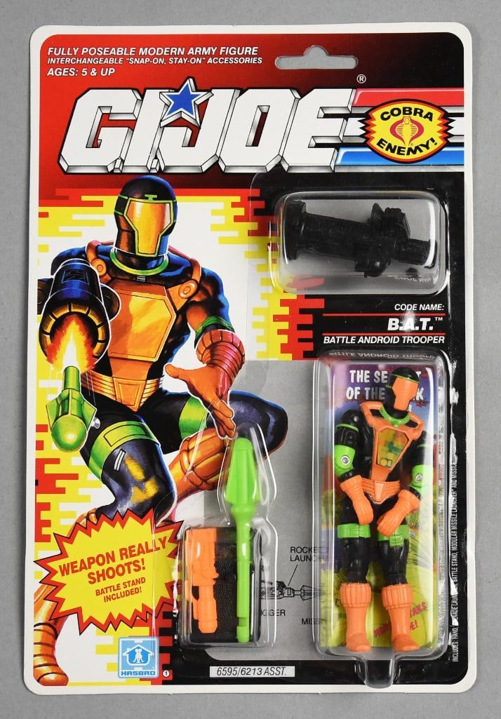 1990 GI Joe Battle Android Trooper-MOC-NOS: Lot is a 1990 Hasbro GI Joe Battle Android Trooper-MOC-NOS. Single owner collection from the largest toy collector on the West Coast.