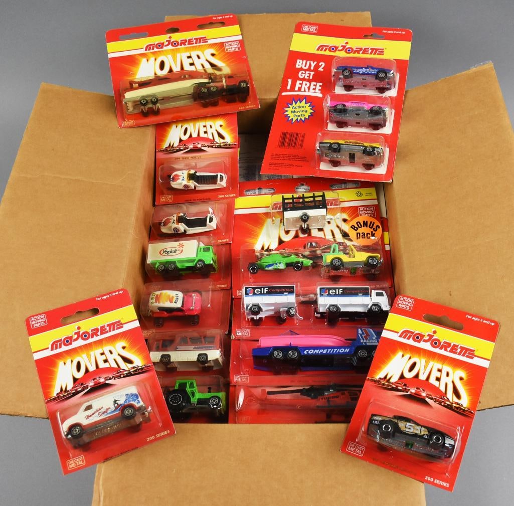 (47) 1990 Majorette Assorted Die-Cast MOC-NOS (1 of 4)