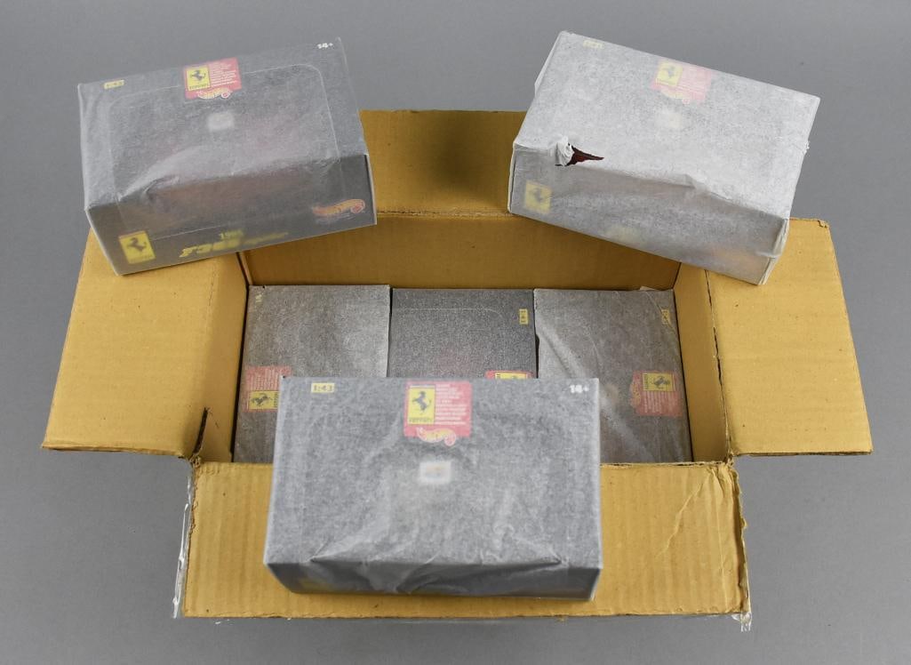 1998 Mattel Hot Wheels 1:43 Ferrari Asst-Factory Case-NOS (1 of 4)