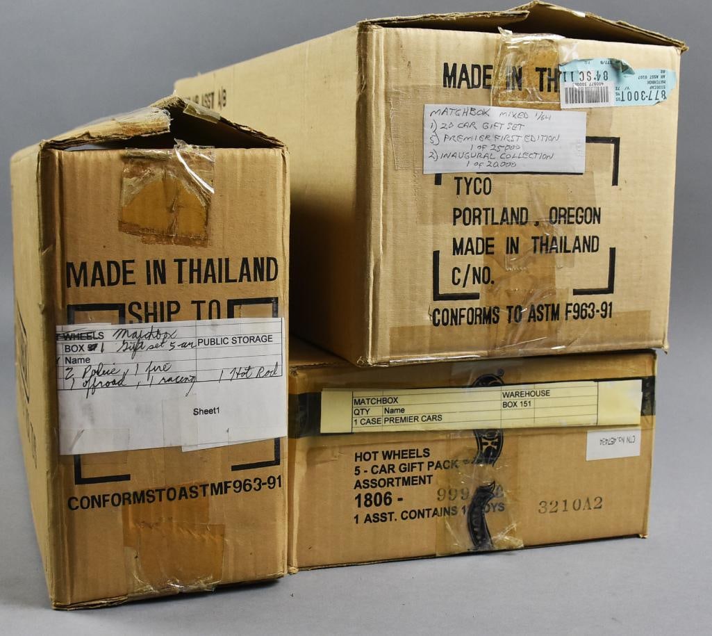 (37) 1990s Tyco Matchbox Assorted Gift Sets/Premier-MOC-NOS (1 of 5)