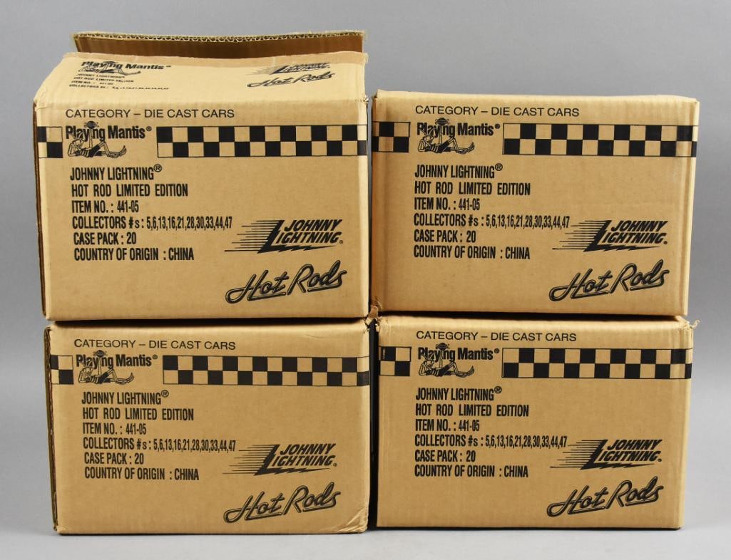 (79) 1997 Johnny Lightning Hot Rods, Factory Shipping Box NIB (1 of 6)