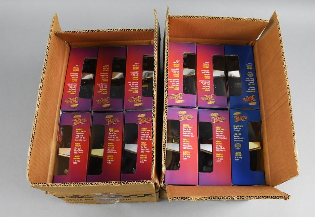 2000 Johnny Lightning First Shot Speed Racer Factory Cases-NOS (1 of 5)