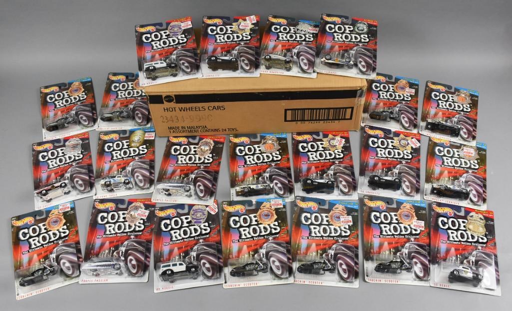 1999 Hot Wheels Cop Rods Factory Case-MIP-NOS (1 of 4)