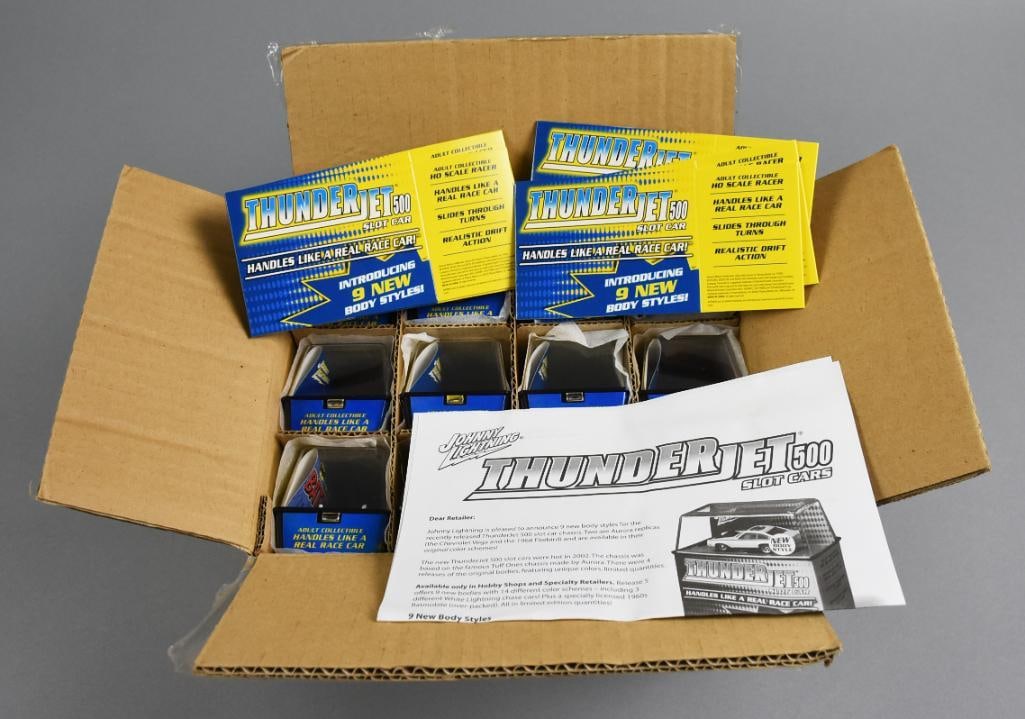 2003 Johnny Lightning Thunderjets 500 Full Factory Case-NOS (1 of 4)