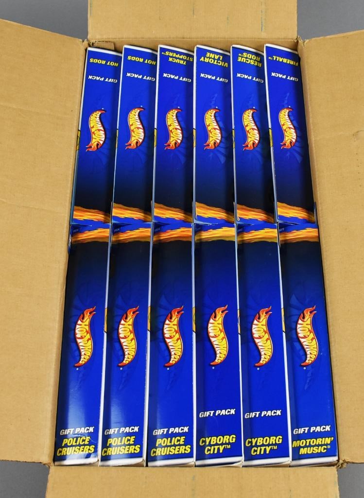 (12) 2000 Mattel Hot Wheels Die-Cast Gift Packs - MIB-NOS (1 of 6)