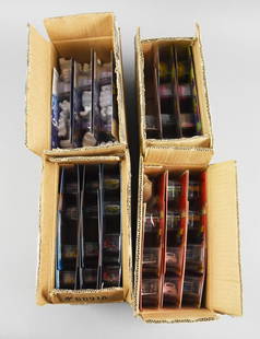 2000-02 Johnny Lightning Factory Case Assortment-MOC-NOS: Lot is four 2000-02 Johnny Lightning Factory Case Assortment-MOC-NOS. Includes Holiday Classics, Luv Thing VW Thing, Super Chevy and Thunder Wagon. Total of 38 cars. Two cases do not appear original,