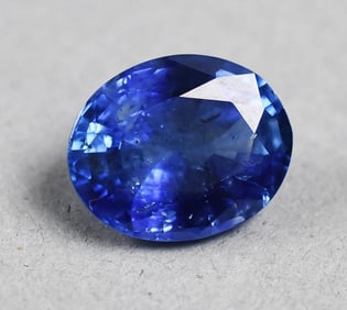 9.05 ct Blue Sapphire Oval Mixed Cut Gemstone w/ Appraisal