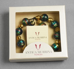 Antica Murrina Venezia Murano Glass Bracelet