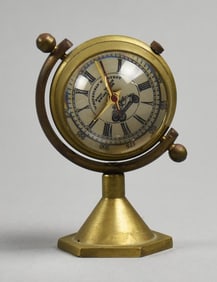 Vintage Nautical Whitefield's Brass Ball Stop Watch, WORKS