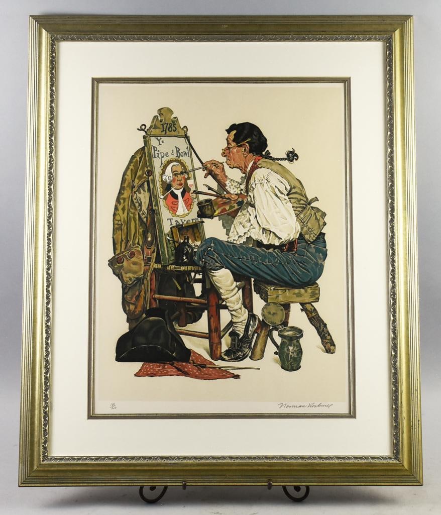 Norman Rockwell Adventures Between Adventures Print