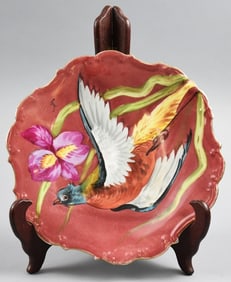 Signed Lambeau Limoges Game Bird Plate
