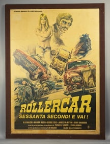 1976 Rollercar AKA Gone in 60 Seconds Movie One Sheet