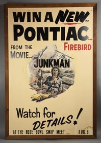 RARE 1982 The Junkman Movie Halicki Pontiac Firebird Promo Poster