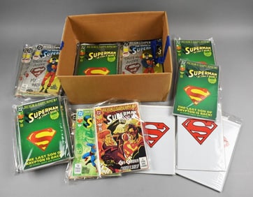 (94) 1990s DC Comics Superman - Sleeved-Mint