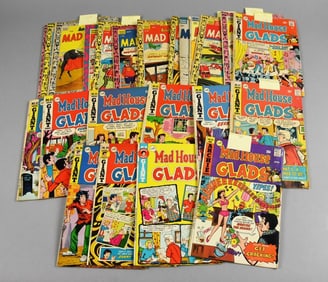 (23) 1960s-70s Archie Comics, Mad House & Mad House Glads