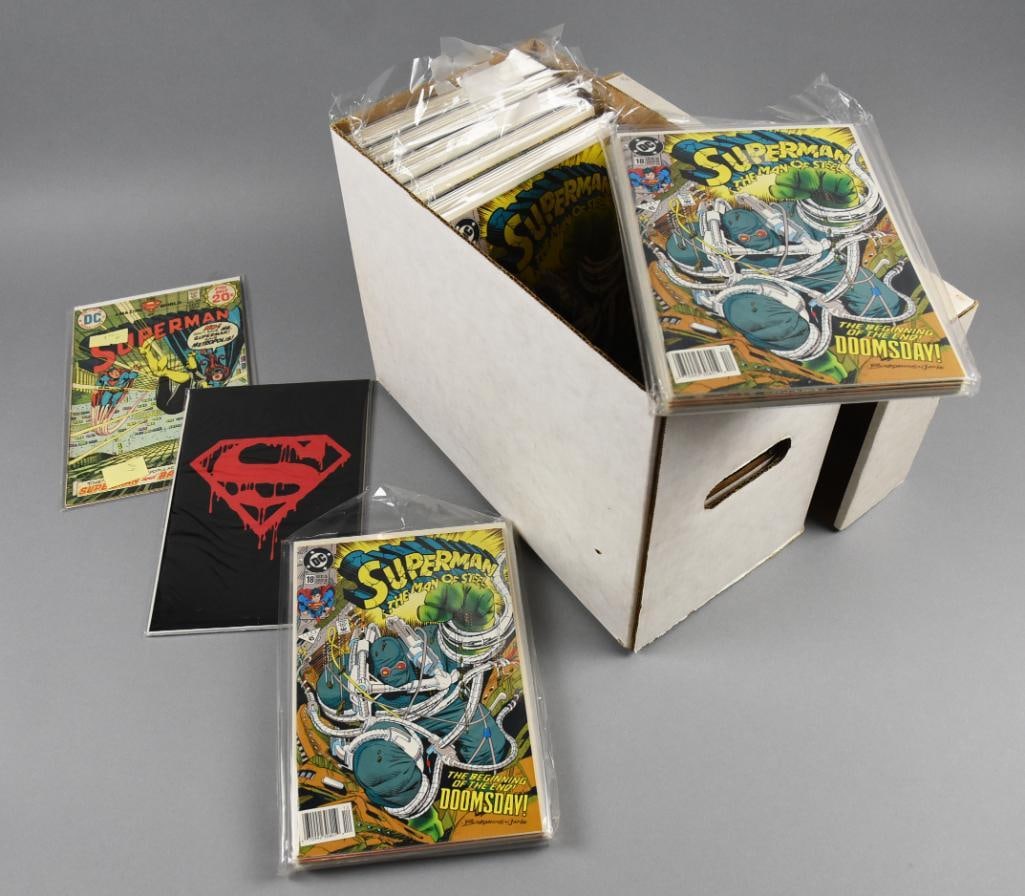 (56) Contemporary DC Comics, Superman-Sleeved (1 of 4)