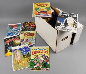 (39) Various Publisher Comics, Krusty, Moondog & More