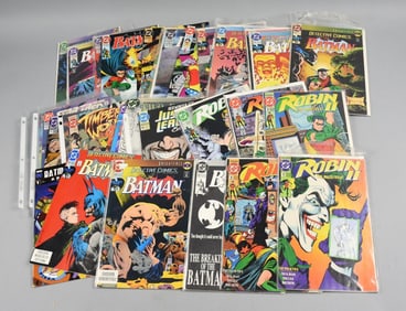 (30) 1990s DC Comics, Justice League, Star Trek & More