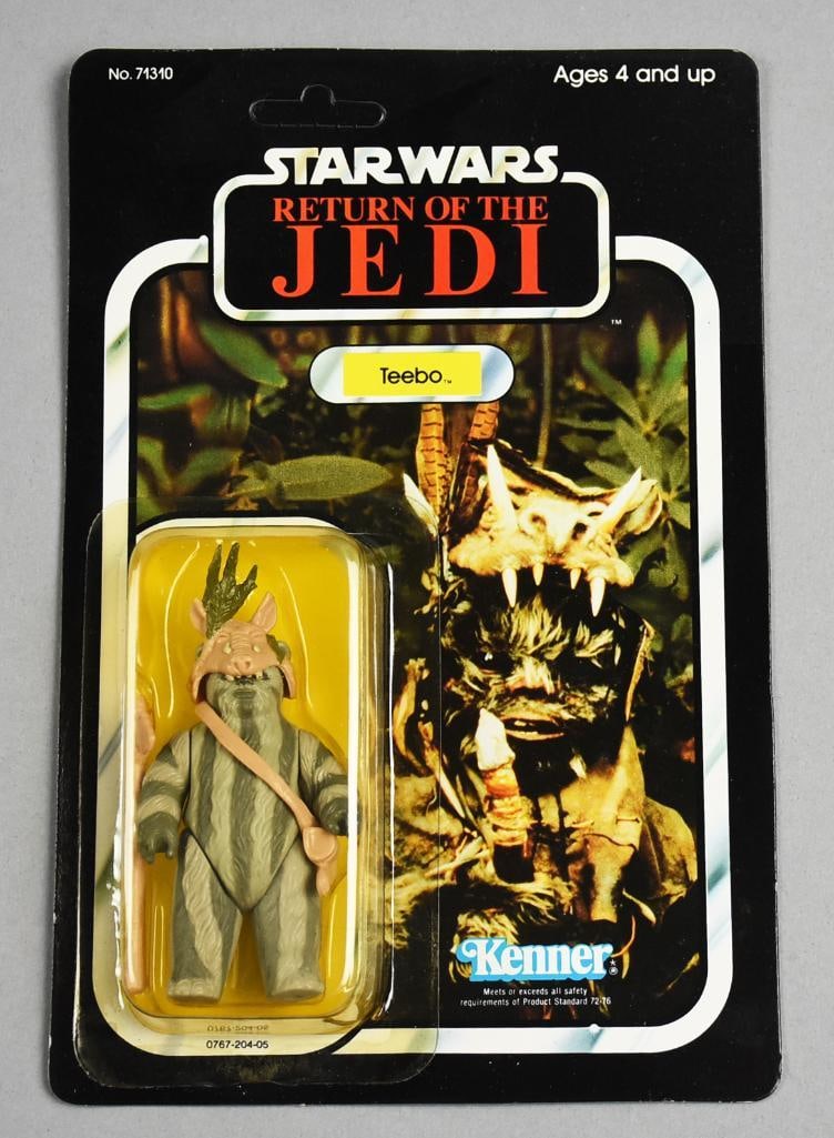 1983 Kenner Star Wars Teebo ROTJ 77A Back Unpunched-MOC-NOS (1 of 4)