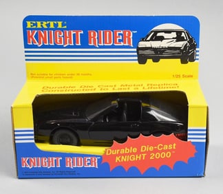 1982 Ertl Knight Rider, Knight 2000 Die-Cast-MIB-NOS