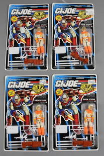 (4) 1992 Hasbro GI Joe Battle Corps Snow Storm MOC-NOS: Lot is four 1992 Hasbro GI Joe Battle Corps Snow Storm MOC-NOS. Single owner collection from the largest toy collector on the West Coast.