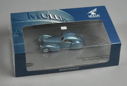 Minichamps 1936 Bugatti Type 57C 1:43 Scale-MIB-NOS