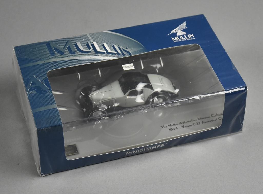 Minichamps 1934 Volsin C27 Aerosport 1:43 Scale-MIB-NOS: Lot is a Minichamps 1934 Volsin C27 Aerosport 1:43 Scale-MIB-NOS. Single owner collection from the largest toy collector on the West Coast.
