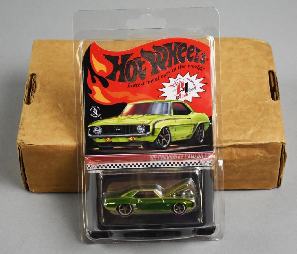 2020 Hot Wheels RLC Exclusive '69 Chevy Camaro-MOC-NOS (1 of 4)