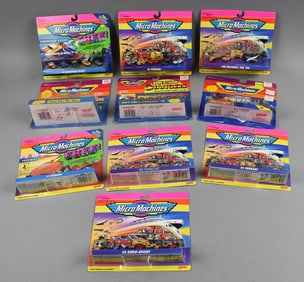 (10) 1980s-90s Galoob Micro Machines Sports Cars & More-NOS
