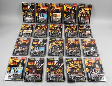 1997 Johnny Lightning Kiss Collectors Ed, Factory Ship Box-NOS