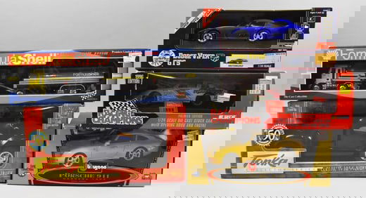 (5) Burago, Tonka, Racing Champions & More Die-Cast-MIB-NOS
